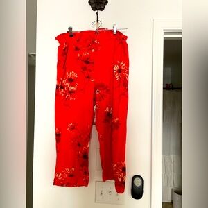 Jam’s World Floral Island Cropped Pants